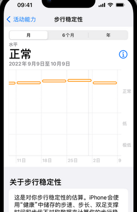 格尔木iPhone手机维修如何在iPhone开启'步行稳定性通知'