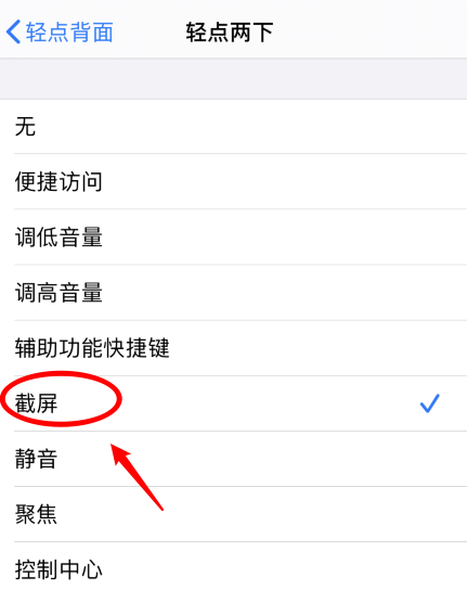 格尔木苹果手机维修分享iPhone12如何启用双击截屏 